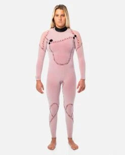 Women's E7 Flashbomb Heat Seeker 4/3 Zip Free Wetsuit -Wetsuits Ready wst5yw 0090 2