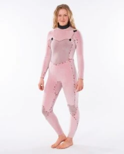Women's Flashbomb 4/3 Chest Zip Wetsuit -Wetsuits Ready wstyfs 0049 5