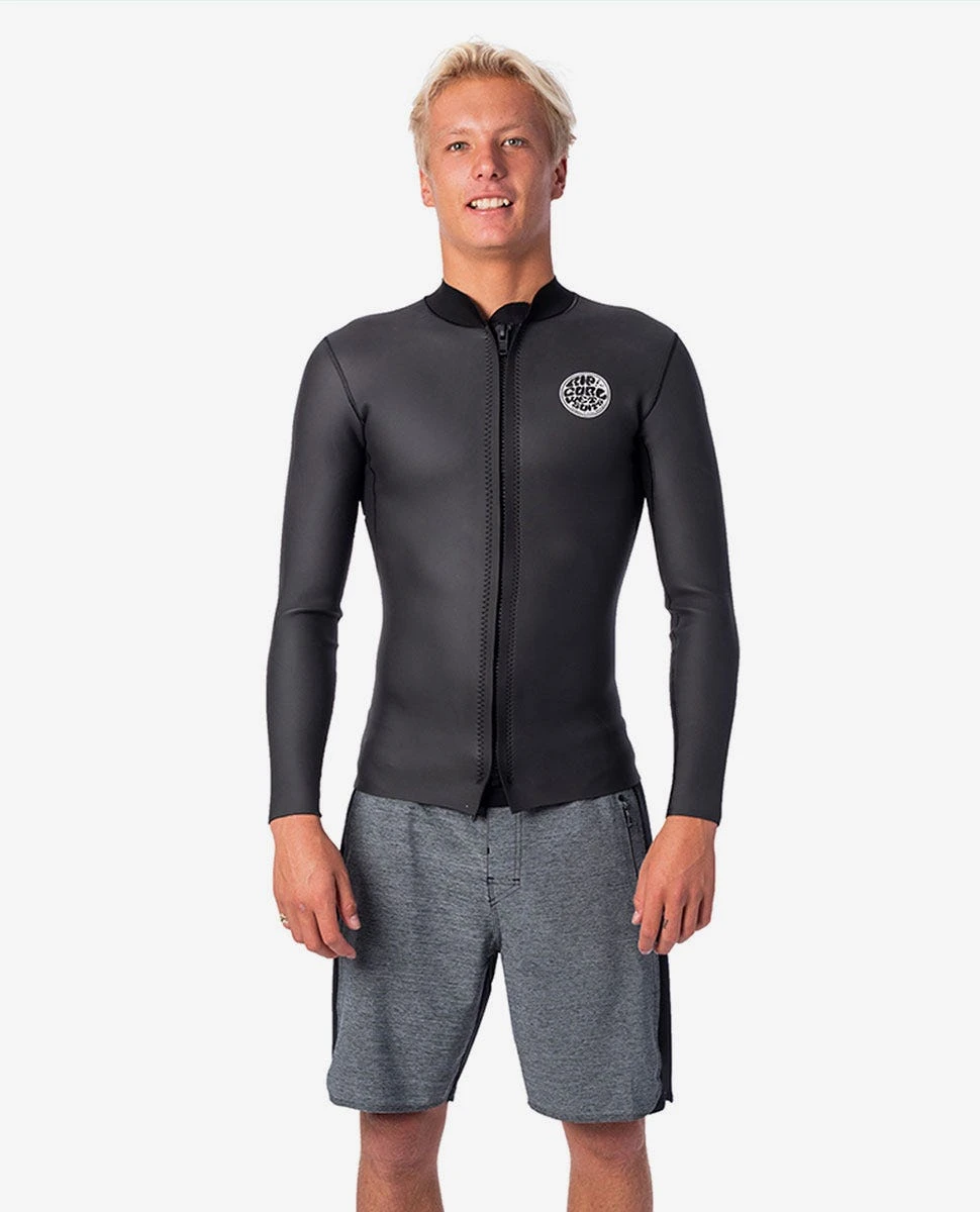 Dawn Patrol 1.5mm Long Sleeve Front Zip Jacket 3 Dawn Patrol 1.5mm Long Sleeve Front Zip Jacket